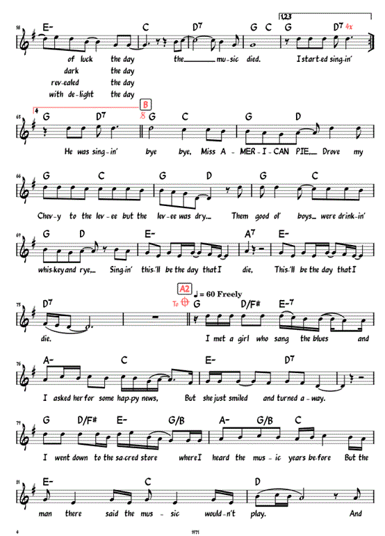 Sheet Music